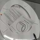 Angol Shiold Wood Toilet Seat, Zinc Alloy Hinges (Elongated, White)