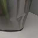 EKO EcoSmart Tall and Large Kitchen Trash Can, 80L/21.1G High Capacity, Touchless Soft Square Motion Sensor Garbage Can, Brushed Stainless Steel