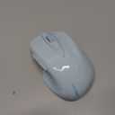 TECKNET Wireless Mouse, 2.4G Ergonomic Optical Mouse, Computer Mouse for Laptop, PC, Computer, Chromebook, Notebook, 6 Buttons, 24 Months Battery Life, 2600 DPI, 5 Adjustment Levels - Lightblue