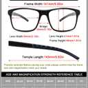 3 Pack Professional Reading Glasses Mens Computer Readers,Blue Light Blocking Glasses for Men Anti Glare/Filter UV,Stylish Large Oversized Two Tone Frame Spring Hinge Eyeglass 1.0 Strength