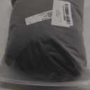 Womens Tulle Skirt Steampunk High Low Irregular Tutu Bustle Skirt Asymmetric Layered Mesh Elastic Waist Dovetail Skirts Black, L