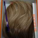 GORGIUS Blonde Bob Wig with Highlights Glueless Straight Short Synthetic Lace Front Wigs For Women Pre Cut Pre Plucked Side Part Hairline 12 Inch (#OT30)