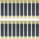 BokWin 20Pcs 3.5 Inch Metal Internal Flex Frames Kiss Clasp, Purse Clasp Frame Handmade Wallet DIY Craft