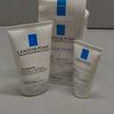 La Roche-Posay Toleriane Double Repair Matte Face Moisturizer, Daily Moisturizer For Oily Skin With Ceramide And Niacinamide For All Skin Tones, Oil Free, Non-Comedogenic + 
La Roche Posay Toleriane Hydrating Facial Cleanser - Travel Size - 1.69 fl oz: Paraben-Free, Sulfate-Free, Noncomedogenic, Contains Ceramides