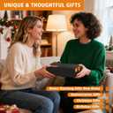 Christmas Paper Towel Holder - Christmas Tree Winter Xmas Kitchen Countertop Bathroom Decor - Xmas Gift for Women, 3D Cute Decorations