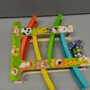 Wooden Car Ramp Toy for 1 2 3 Year Old Boys and Girls 4 Level Toddler Race Track with 8 Mini Cars Garage - Montessori Toys for 1-3 Year Old Christmas Birthday Gifts