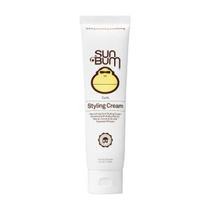 Sun Bum Curls and Waves Styling Cream - Lightweight Formula for Wavy and Curly Hair - Nourishing Kukui Nut and Coconut Oil - Frizz Free finish - Vegan and Cruelty Free - 5 oz