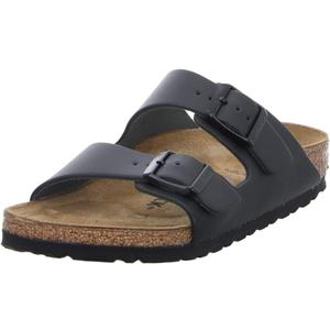 Birkenstock Women's Arizona Soft Footbed Sandals (9-10 Women/7-7.5 Men, Black)