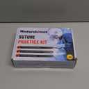 Medarchitect Suture Practice Complete Kit (30 Pieces) for Medical Student Suture Training, Include Upgrade Suture Pad with 14 Pre-Cut Wounds, Suture Tools, Suture Thread & Needle