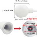 Portable Rubber Hose Nozzle, Size, Easy to Use, Hand Shower, Suitable for People or Pets (3m)