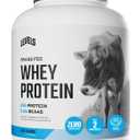 Levels Grass Fed Whey Protein Powder, No Artificials, 25G of Protein, Unflavored, 5LB (5 Pound (Pack of 1)), Best By: 07/01/27