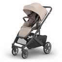 UPPAbaby Cruz V3 Stroller - from Birth + Car Seat Compatible - Full-Size, Reversible Seat - Infant Insert, Bug and Rain Shields Included - Ada - (Sandstone Mlange/Carbon Frame/Chestnut Leather) Manufacture date: 01/2026