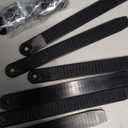 6pcs Snowboard Ankle Ladder Strap Binding+2pcs Buckles, Snowboard Binding Straps Replacement Parts Highly Elastic Strap-in Snowboard Binding Ladder for Snowboard