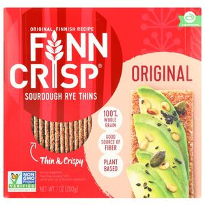 Finn Crisp Original Rye 7 Oz (Pack of 9), BB Feb 07 2026