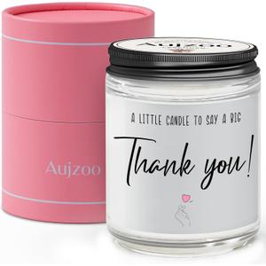 Thank You Gifts for Women,Mom,Friends, Bosslady,Coworkers-Thanksgiving Gifts Appreciation Teacher Appreciation, Wax Lavender Candle