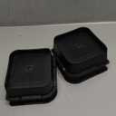 Bed Risers 2 Inch Heavy Duty, Furniture Risers for Bed Desk Table Sofa Couch,Oversized Bed Lifts Risers,Support up to 5000 Lbs(4 Pack Black)