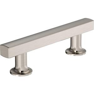 Amerock Corp BP37103G10 Everett Pull, 3 in (76 mm) Center-to-Center, Satin Nickel