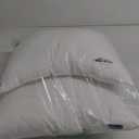 MIULEE Throw Pillows Inserts, Pack of 2 18x18 Inch 100% Virgin Fiber Filling Bed Couch Pillows