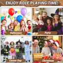 deAO Army Soldier Dress Up for Kid Military Costume Set Role Play with Helmet Accessories Solider Boy Dress up Halloween (Large, Yellow)