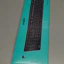 Logitech K270 Wireless Keyboard for Windows, 2.4 GHz Wireless, Full-Size, Number Pad, 8 Multimedia Keys, 2-Year Battery Life, Compatible with PC, Laptop, Black (1 Pack)