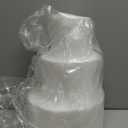 Crafare 3 Tiers Round Foam Cake Dummies Set 4" 6" 8" White Fake Practice Cake Dummy 9 Inch Tall for Christmas Wedding Supplies Baby Shower Birthday Cake Decorating Display