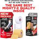 Premium White Athletic Tape for Injuries - 3 Pack with Pre-wrap - Easy Tear & No Sticky Residue - Sports Zinc Oxide Tape - Ankle, Wrist, Fingers - Ideal for Soccer, Gymnastics, Boxing
