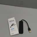 USB to HDMI Adapter, Eanetf Dual USB C USB A 3.0 Hub: 5 Ports with 2* USB-C and 2* USB-A and 1* HDMI Extend for TV,DVD Player,Projector,Monitor,Laptop,PS4,Flash Drive, HDD,Xbox, Printer etc - 5 in 1