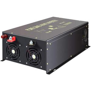 WZRELB 7000W 48V 110-120V Pure Sine Wave Power Inverter with 4 AC Outlets,Bipolar High-Frequency Inverter (RBH-700048)