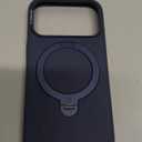 TORRAS Q3 Silicone 360 Spin for iPhone 17 Pro Case with Stand, Fit for MagSafe, Magnetic Ring Kickstand with Camera Control, Liquid Silicone Rubber Soft Phone Case for iPhone 17 Pro 6.3'', Deep Blue