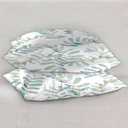 Envelope Closure Satin Pillowcase for Hair and Skin Silk Pillowcase Queen Size Watercolor Tropical Leaf Plant Pattern Pillow Cases Cooling Satin Pillow Covers