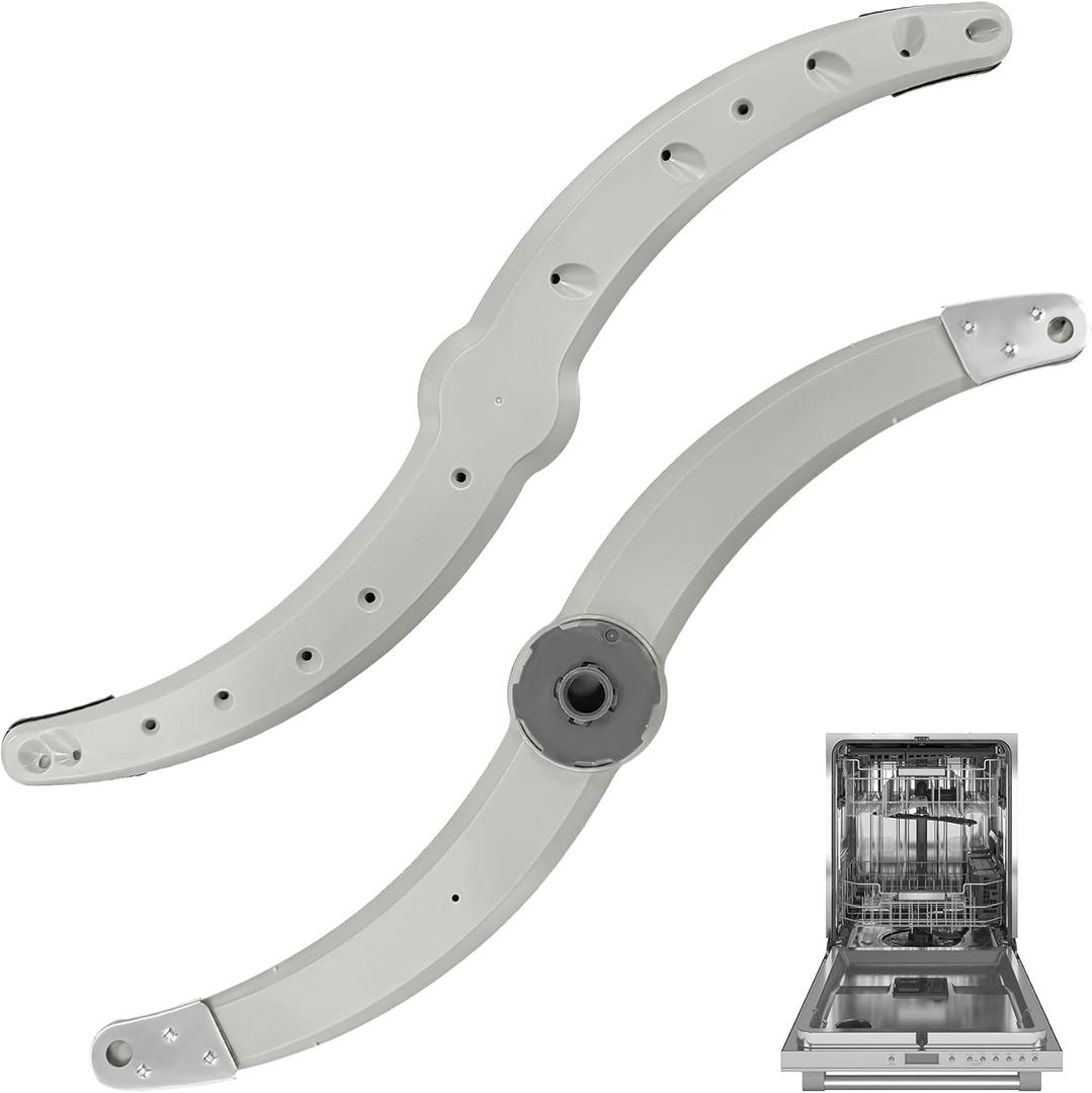 IWIWE WD22X33499 WD22X27724 Dishwasher Lower Spray Arm Compatible with GE Dishwasher Replaces AP7014276 WD22X26621 WD22X27724 WD22X10091 (1 Pc-Main image shows front & back)