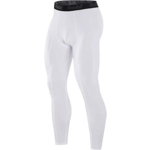 Runhit Mens Compression Pants Running Tights Workout Leggings Athletic Base Layer Pants for Sports Yoga Basketball, Medium