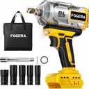 Cordless Impact Wrench 1/2 Inch - Compatible with Dewalt 20V Batteries, 1100 Ft-lbs (1500N.m) High Torque Impact Driver, Brushless Impact Gun with 3 Speed Modes & LED Light (Battery Not Included)