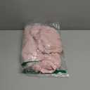 KOOLTAIL Fuzzy Dog Sweater Hoodie for Small Medium Large Dogs, Soft Fleece Pet Clothes Sweatshirt with Leash Hole, Warm Winter Dog Sherpa Jacket Snuggie Cold Weather Coat for Puppy Cats Girl, Pink L