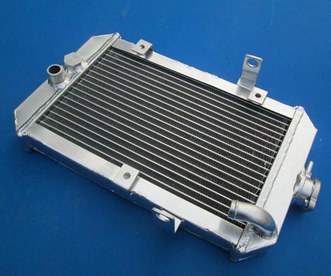 ALLOYWORKS Oversized Full Aluminum Radiator Fits ATV Yamaha Raptor 660 YFM660R 2001-2005 2004 2003 2002 US