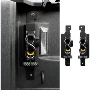 2PCS Retractable Ratchet Straps Compatible with 2020-2025 Jeep Gladiator JT Retractable Tie Down Straps Replacement for 2020-2025 Jeep Gladiator Accessories