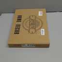 Spsyrine Serving Tray with Handles, Plastic Decorative Tray for Coffee Table, Living Room, Home Decor, Leicester