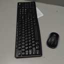 Logitech MK270 Wireless Keyboard and Mouse Combo for Windows, 2.4 GHz Wireless, Compact Mouse, 8 Multimedia and Shortcut Keys, 2-Year Battery Life, for PC, Laptop - Black