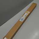Ivilon Tension Curtain Rod - Spring Tension Rod for Windows or Shower, 36 to 54 Inch. Ivory