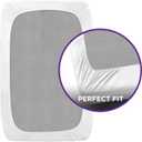 BLISSFORD Plastic Mattress Protector - Heavy Duty, Fitted Vinyl - Plastic Mattress Cover Full, Rubber Sheets for Bedwetting Adult or Child, 100% Waterproof Sheets Full Size