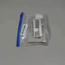 Parcel Box (Mail Box) Sign - Manufactured from Aluminium Metal with Adhesive. Notice for Deliveries, Package delivery Boxes for Outside. (Silver)