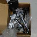 Ignition Switch & Front Door & Trunk Lock Cylinder Set with 2 Keys Compatible with Toyota Corolla Matrix CE LE S 2003-2008, Replace 69057-02130 69051-02090