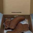 Amazon Essentials Women's Ankle Boots (9, Cognac)