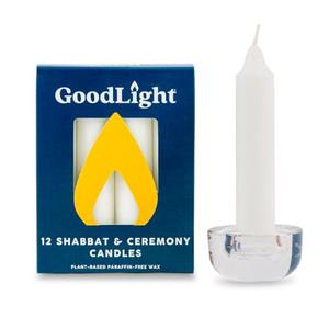 Paraffin-Free Shabbat and Sabbath Ceremony Candles, Made from Vegan Palm Wax, Jewish Shabbat Candles, 3-Hour Burn Time (12 Unscented Shabbos Candles, White) Paraffin-Free Shabbat and Sabbath Ceremony Candles, Made from Vegan Palm Wax, Jewish Shabbat Candles, 3-Hour Burn Time (12 Unscented Shabbos Candles, White)