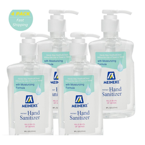 8 Fl. Oz. Advanced Hand Sanitizer Gel with 62% Alcohol Based,4 Pack