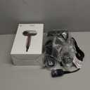 Slopehill Professional Ionic Hair Dryer, Powerful 1800W Fast Drying Low Noise Blow Dryer with 2 Concentrator Nozzle 1 Diffuser Attachments for Home Salon Travel (Black)