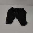 Sports Unlimited 7 Pad Integrated Adult Football Girdle for Men - Flex Thigh Pads - Girdle for Football (Small, Black)