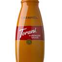 Torani Puremade Sauce, Caramel Flavor, Gluten Free, 64 Fl. Oz. 1.89 L (EXP 09/22/26)