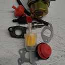 136-7907 127-9145 Carburetor Compatible with Toro 20372 20374 20381 20383 20384 TXP 159cc OHV Engine with Gasket and Fuel Filter