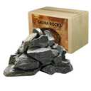 Sauna Rocks/Sauna Stones, 36 lb Box of Lava Rock for Steam Sauna, Sauna Stone